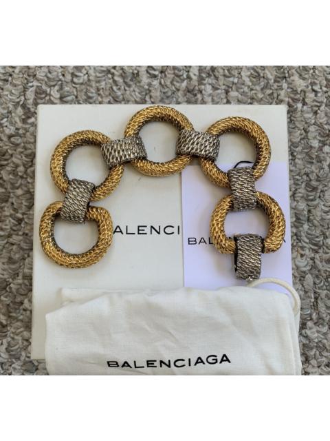 BALENCIAGA Balenciaga Two Tone Chain Link Bracelet