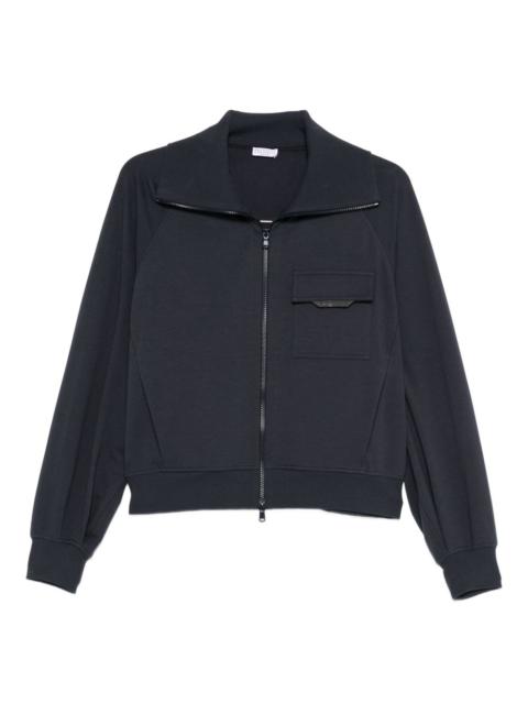 Brunello Cucinelli Women Cotton Zipped Sweatshirt