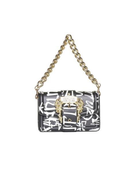 VERSACE Versace Jeans Couture Logo Graffiti Handbag