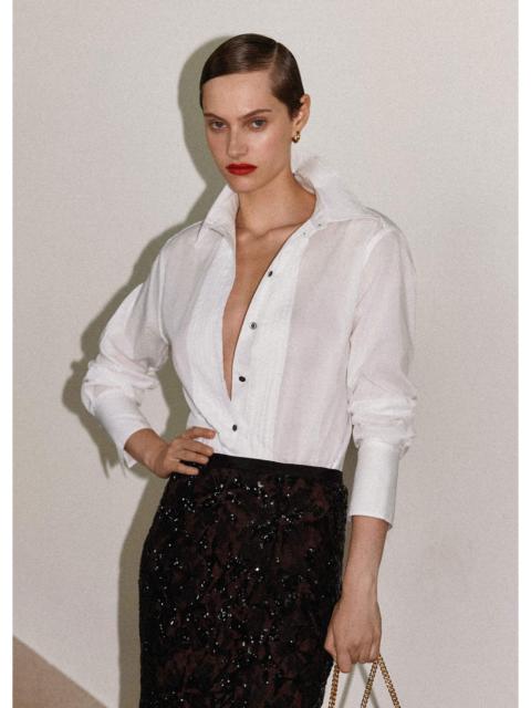 ME+EM Relaxed Tux Shirt