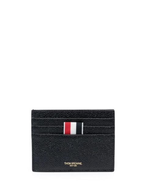 Thom Browne Thom Browne Pebbled-leather Card Holder