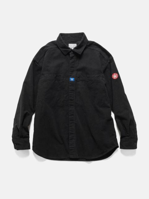 Cav Empt Cotton Design Big Shirt Black