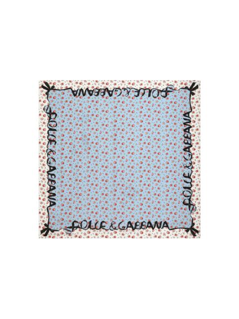 Dolce & Gabbana Dolce & Gabbana Blue Scarves Women