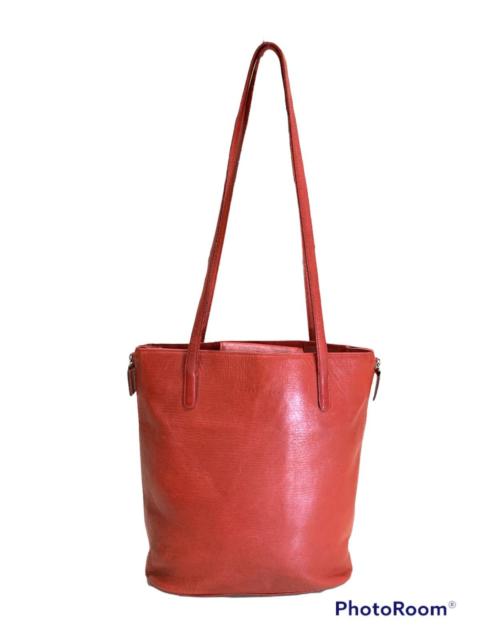 BALENCIAGA VTG BALENCIAGA PARIS LEATHER SHOULDER TOTE BAG