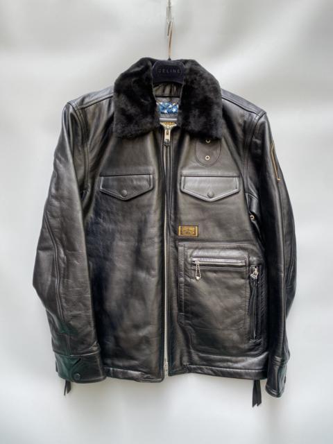 NEIGHBORHOOD A/W 2010- Neighborhood- Biker Leather Jacket