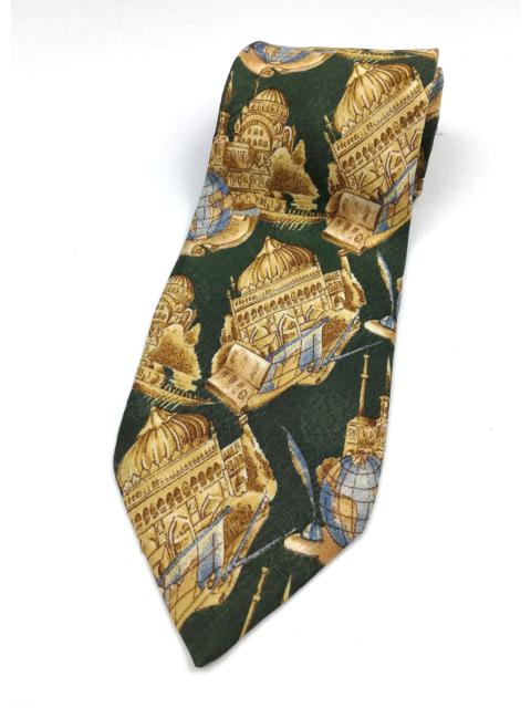 Alviero Martini Pure Silk Rare Design Necktie Luxury Style
