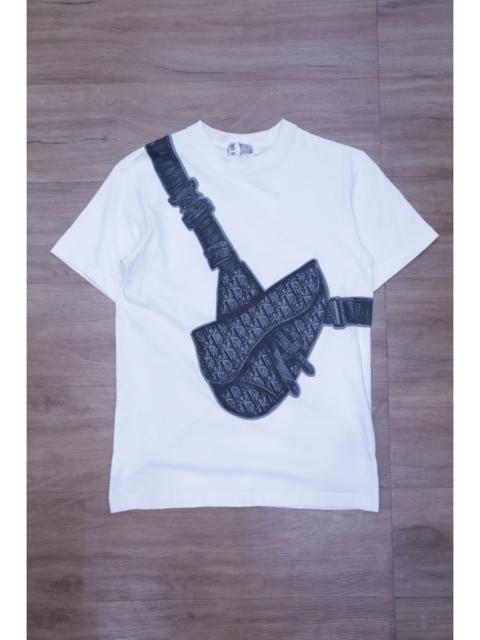 Dior Dior - Kim Jones - S/S 20 - Oblique Saddle Bag-Print Tee