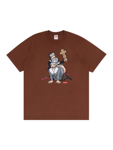 Supreme Supreme Nuns Tee 'Brown'