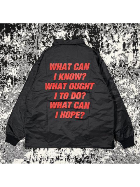 UNIFORM EXPERIMENT "PHILOSOPHY" COACH JACKET