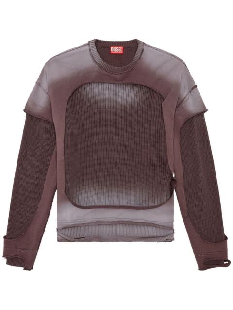 Diesel Grey Man Sweater A12451 Diesel