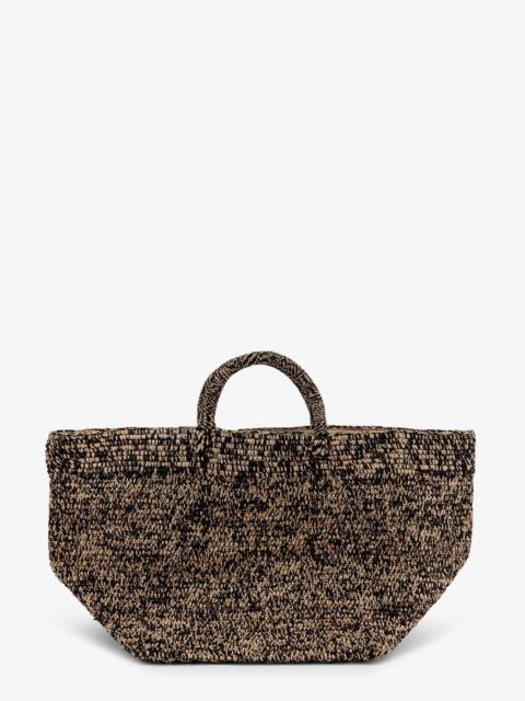 Other Designers Ibeliv Vanilla Raffia Handbag