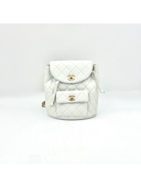 CHANEL Chanel No. 3 Light Mint Vintage Dumas Backpack