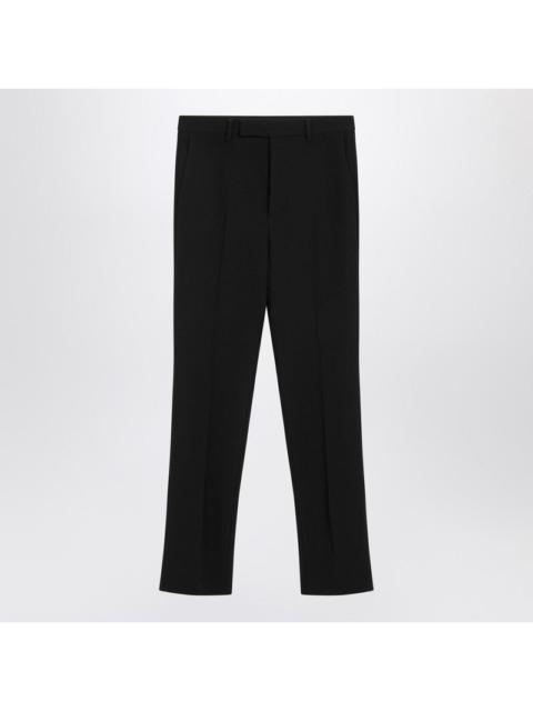 GUCCI Gucci Black Skinny Wool Trousers Women