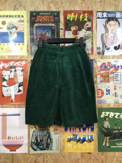 Other Designers Christian Dior Monsieur - Christian Dior Sports Green Suede Shorts Pants