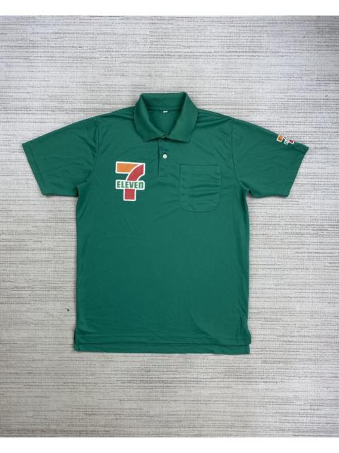 Other Designers Japanese Brand × Vintage - Vintage 7 Eleven Shortsleeve Polos Shirt