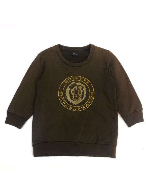 A.P.C. Vintage A.P.C Lion Sweatshirt