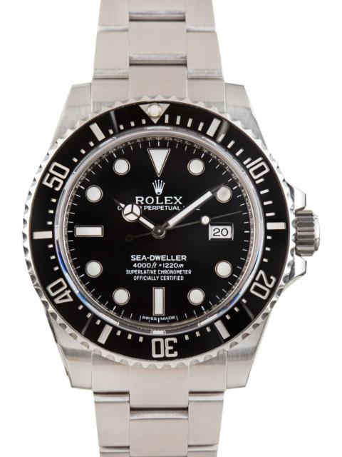 ROLEX Rolex Sea-Dweller Black Dial 116600 Steel Oyster
