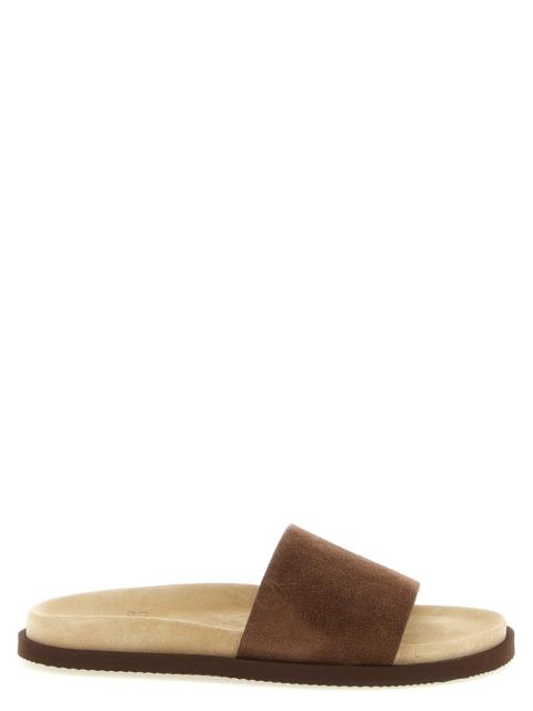Brunello Cucinelli Brunello Cucinelli Men Suede Slides