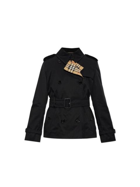 Burberry BURBERRY Lakefield Black Short Trench Coat New & Authentic (