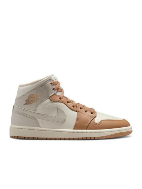 Jordan WMNS JORDAN 1 MID 'PALE IVORY HEMP'