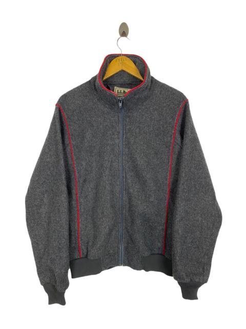 Other Designers Vintage - VINTAGE L.L BEAN FLEECE BOMBER STYLE JACKET