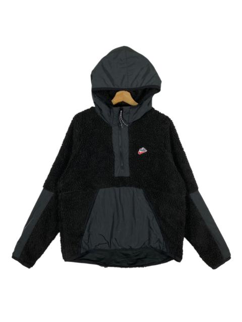 Nike Vintage Nike Half Zip Hoodie Fleece Sherpa