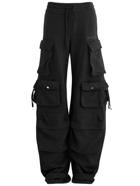 The Attico Fern Wide-leg Cotton Cargo Trousers