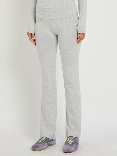 SKIMS Skims Stretch-cotton Foldover Pants