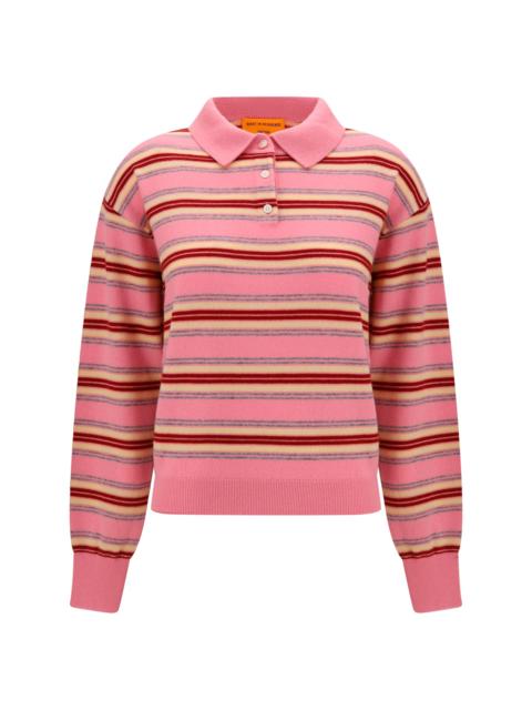 GUEST IN RESIDENCE Guest In Residence Women Collegiate Stripe Polo