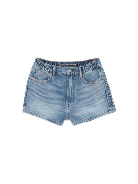 Marathon denim shorts