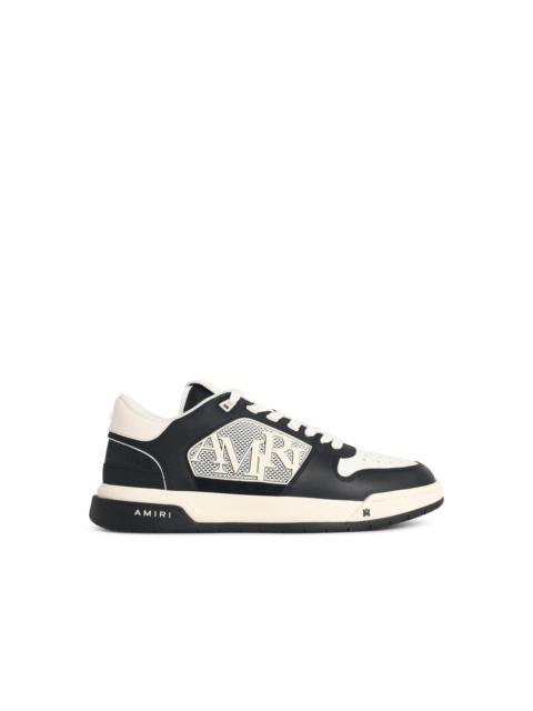 AMIRI Amiri 'Ma Quad Debossed Classic Low' Sneakers In Black And White Leather Blend Men