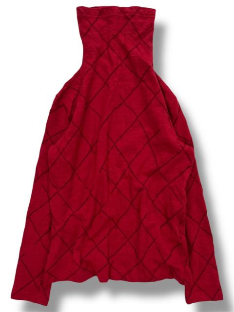 Yohji Yamamoto Yohji Yamamoto Y’s Sheer Line Lattice Turtleneck Top