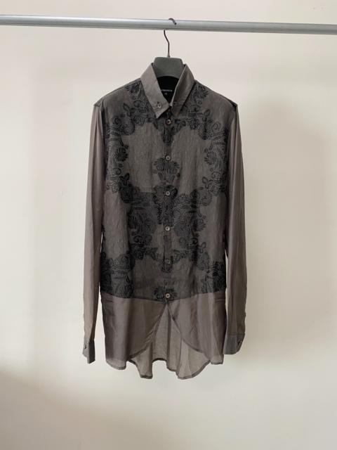 Ann Demeulemeester Ann Demeulemeester Dark Pattern Shirt