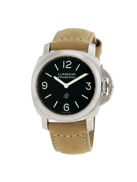 Panerai Panerai Luminor Logo Hand Wind Black Dial Men's Watch PAM01086