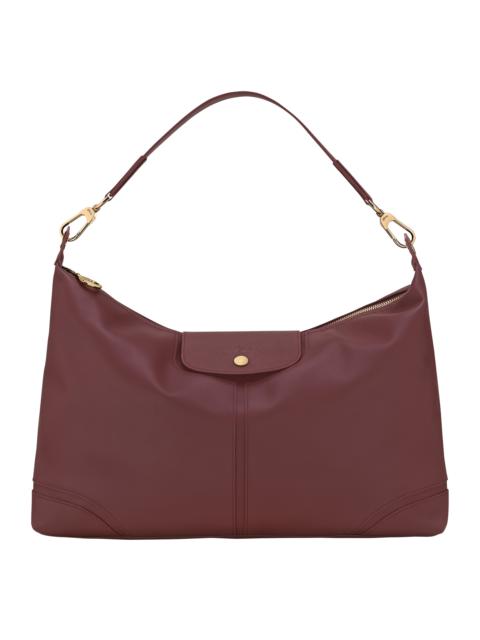 Longchamp Le Pliage Xtra XL Shoulder bag Burgundy - Leather