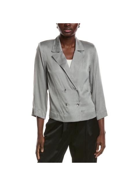 GANNI GANNI Washed Satin Shirt