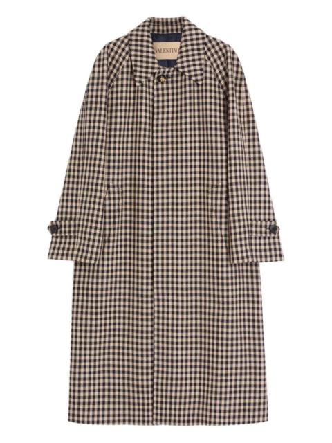 Valentino Check Coat