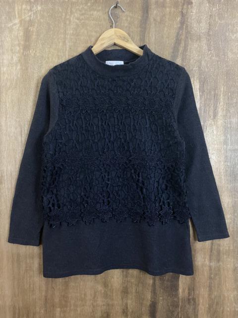 Other Designers Japanese Brand - Japanese Brand Black Knit Sweaters #1711