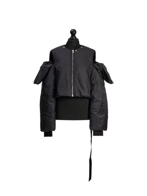 Rick Owens DRKSHDW CONVERTIBLE JACKET (BLACK)