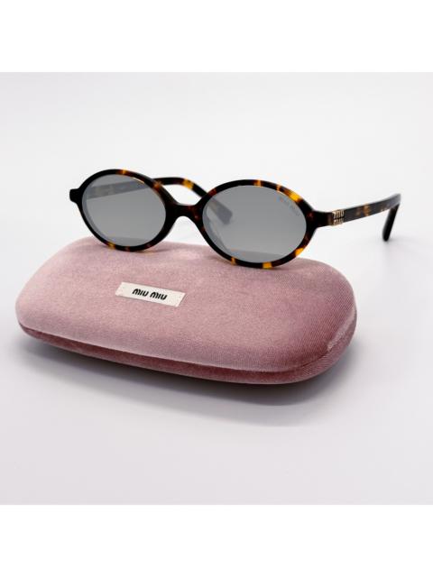 Miu Miu NEW MIU MIU SMU 04Z VAU07F OVAL SUNGLASSES MU04ZS VAU07F