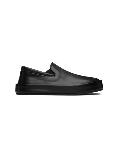 Marsèll Black Cassapelle Slip-On Sneakers