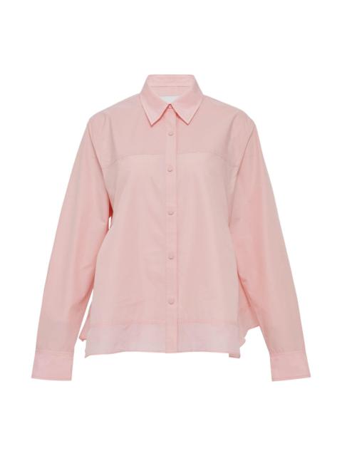 3.1 Phillip Lim Flounce Hem Long Sleeve Shirt