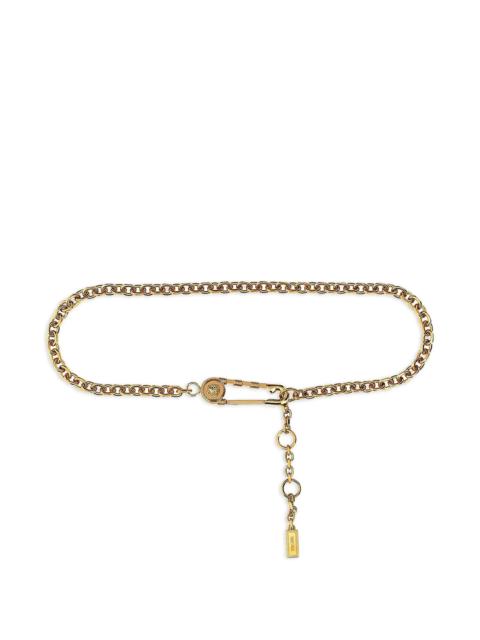 VERSACE Safety Pin chain belt