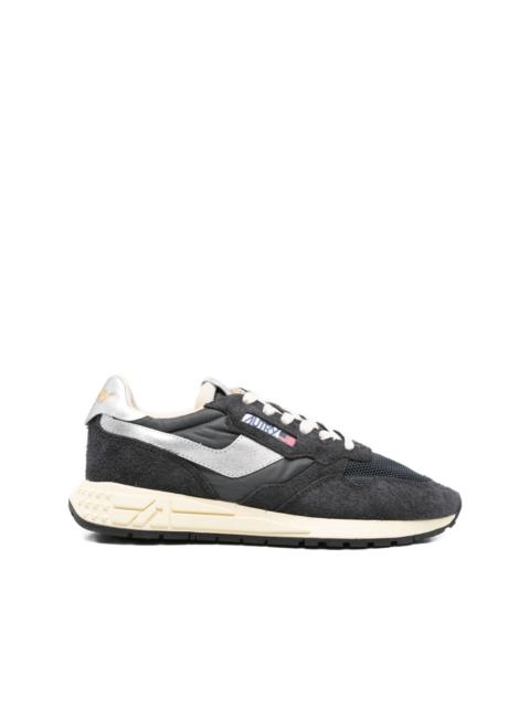 AUTRY panelled suede sneakers
