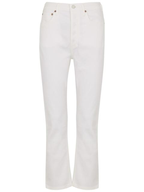 AGOLDE Riley cropped straight-leg jeans