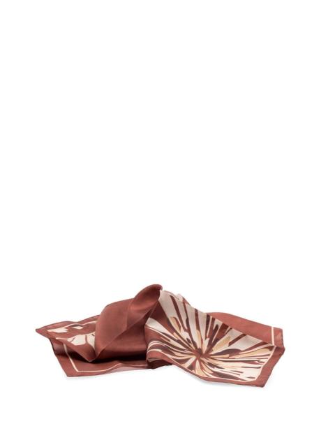 Brunello Cucinelli Brunello Cucinelli Women Bloom Print Foulard