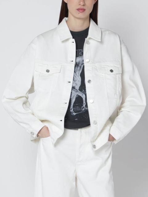 ANINE BING Ecru organic denim jacket