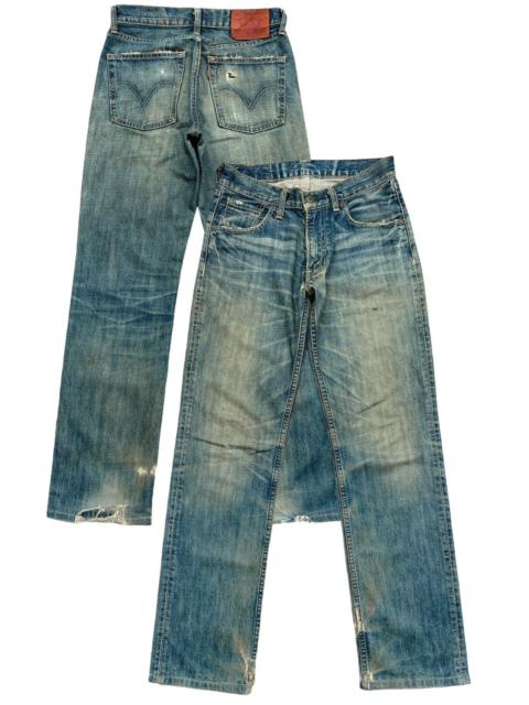 Levi's Vintage Levi’s Japan Mudwash Straight Denim Jeans 29x31