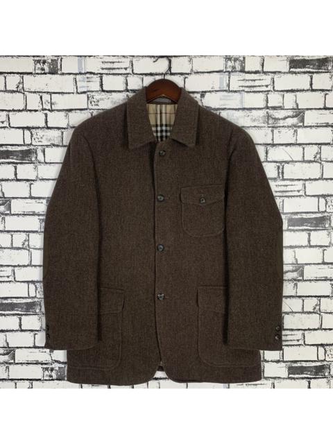 Other Designers Vintage - Luxury Brand Burberry Nova Check Wool Jacket