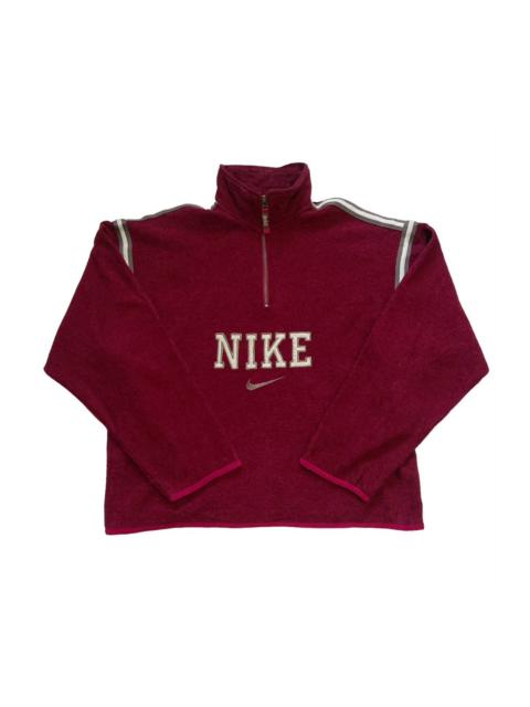 Nike Vintage 90s Nike Halfzip Oversized Fleece Sweatshirt